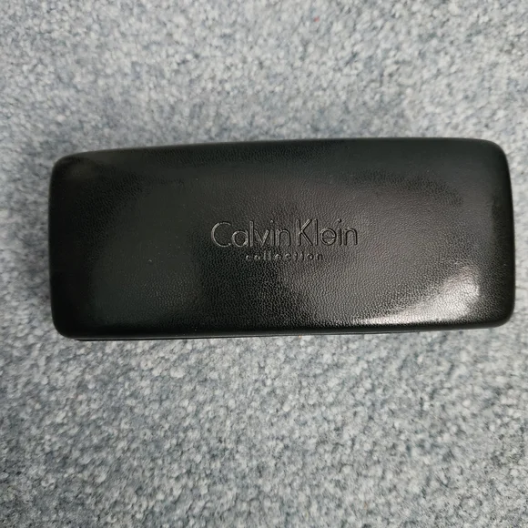 Calvin Klein Collection Black Sunglasses with Case - Picture 2 of 7